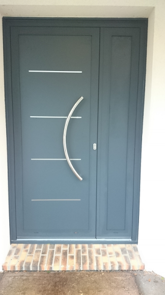 Porte d entree aluminium rouen