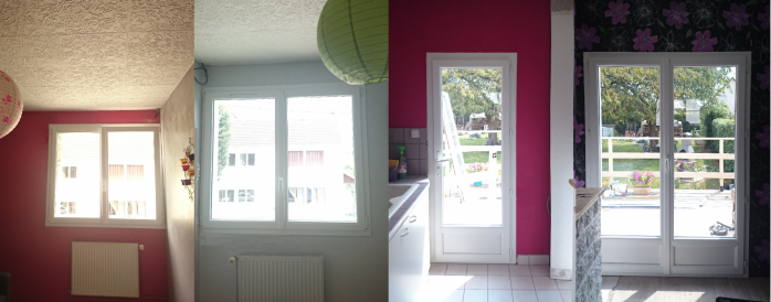 Pose de fenetres pvc et aluminium sur mesures rouen